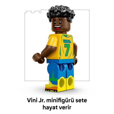 LEGO® Editions Vini Jr. – Unutulmaz Futbol Anları 43027
