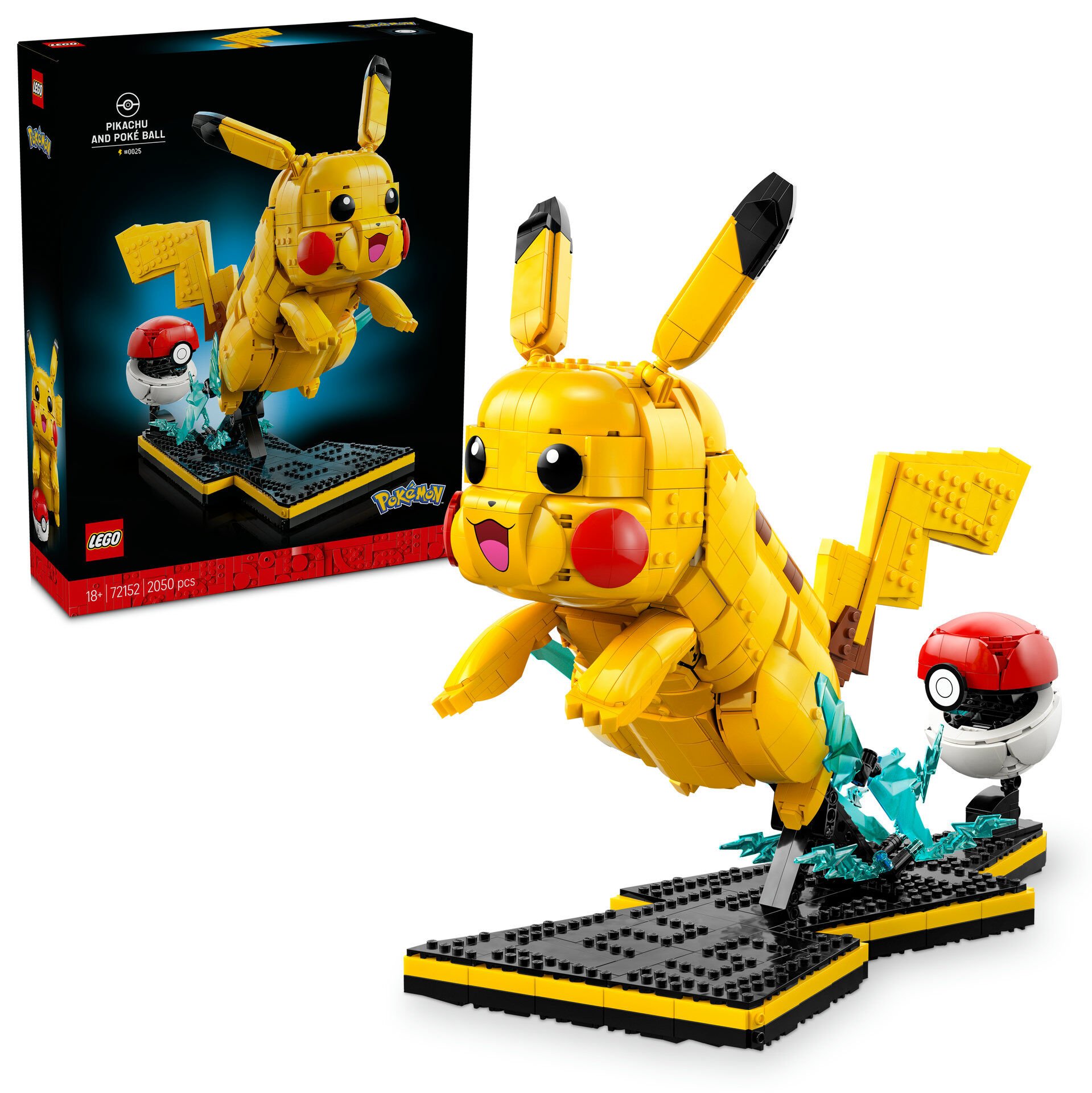 LEGO® Pokémon™ Pikachu ve Poké Topu 72152