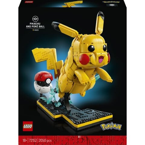 LEGO® Pokémon™ Pikachu ve Poké Topu 72152