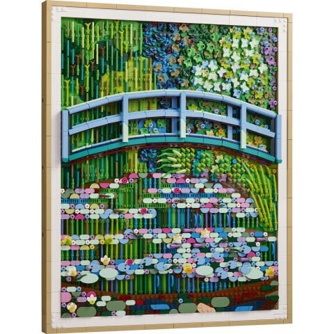 LEGO® Art Claude Monet – Nilüfer Gölü Üzerinde Köprü 31220