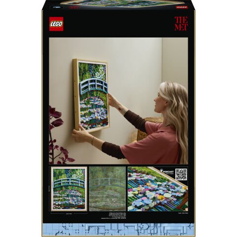 LEGO® Art Claude Monet – Nilüfer Gölü Üzerinde Köprü 31220