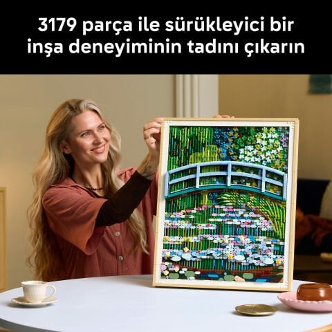 LEGO® Art Claude Monet – Nilüfer Gölü Üzerinde Köprü 31220