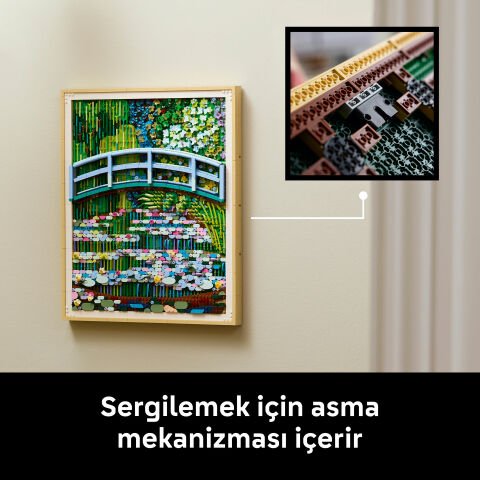 LEGO® Art Claude Monet – Nilüfer Gölü Üzerinde Köprü 31220