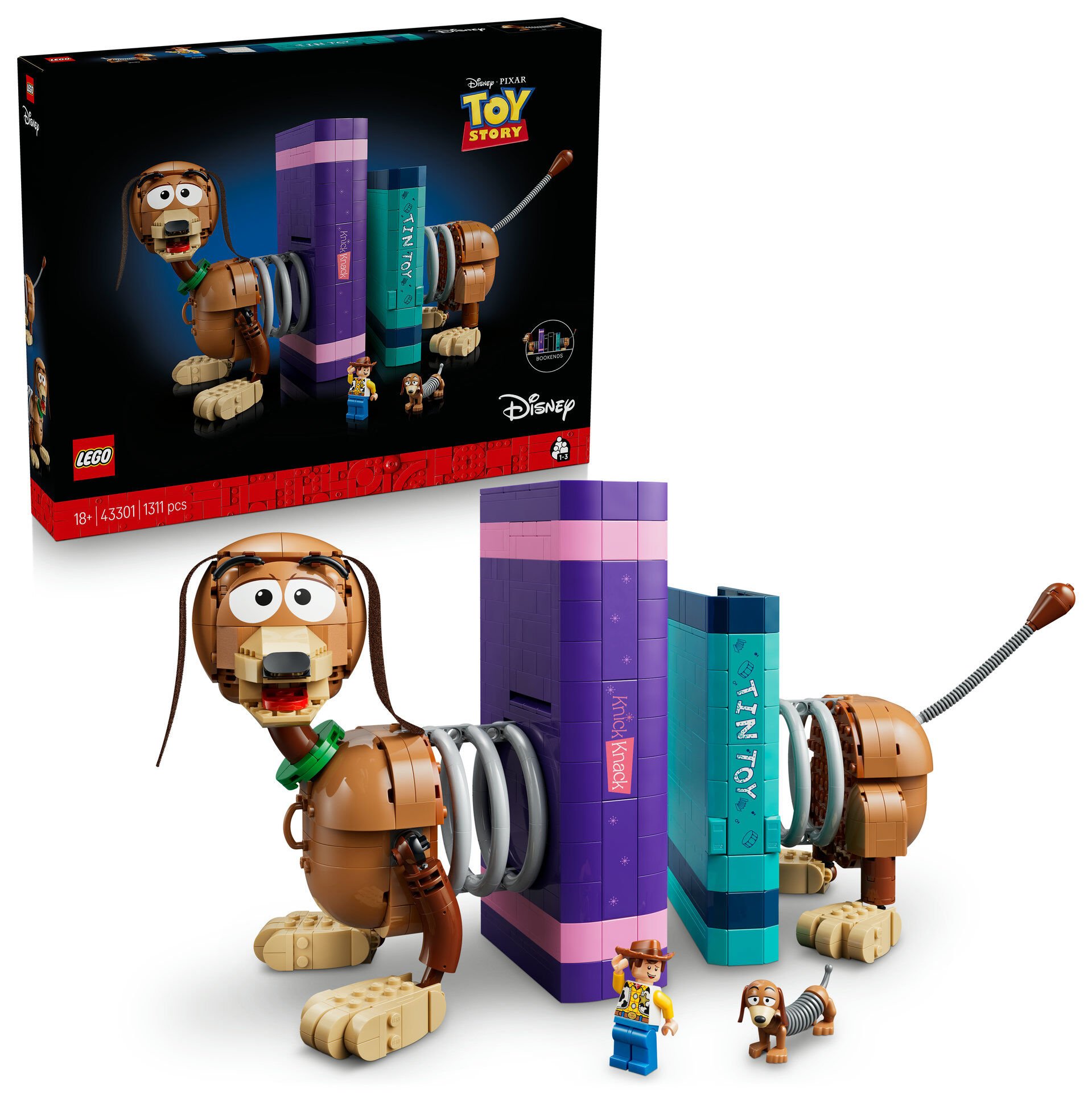 LEGO® ǀ Disney ve Pixar Oyuncak Hikayesi Köpek Slinky Kitap Desteği 43301