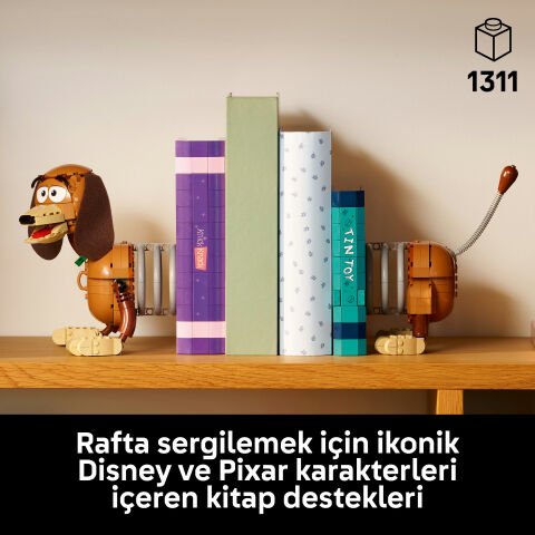 LEGO® ǀ Disney ve Pixar Oyuncak Hikayesi Köpek Slinky Kitap Desteği 43301