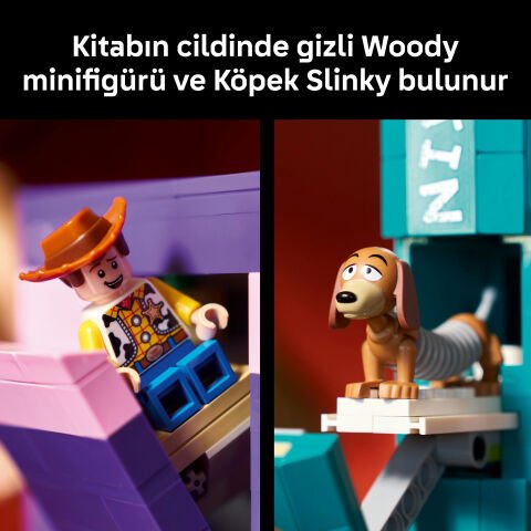 LEGO® ǀ Disney ve Pixar Oyuncak Hikayesi Köpek Slinky Kitap Desteği 43301