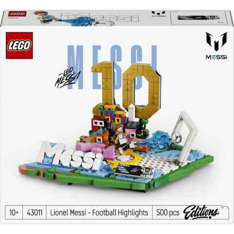 LEGO® Editions Lionel Messi – Unutulmaz Futbol Anları 43011