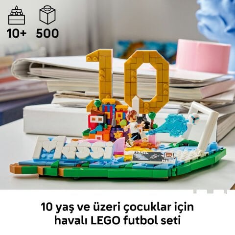 LEGO® Editions Lionel Messi – Unutulmaz Futbol Anları 43011