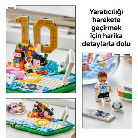 LEGO® Editions Lionel Messi – Unutulmaz Futbol Anları 43011
