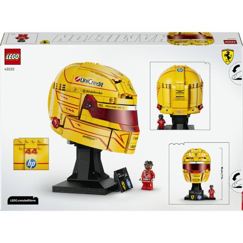 LEGO® Editions Scuderia Ferrari HP Lewis Hamilton Kaskı 43022