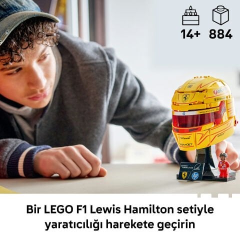 LEGO® Editions Scuderia Ferrari HP Lewis Hamilton Kaskı 43022