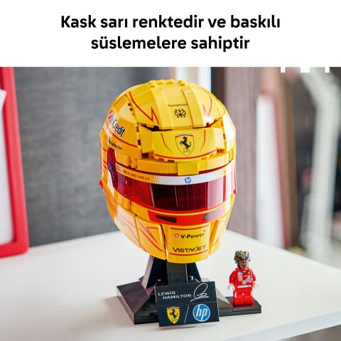LEGO® Editions Scuderia Ferrari HP Lewis Hamilton Kaskı 43022