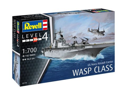 Revell US Navy Assault Carrier WASP Class