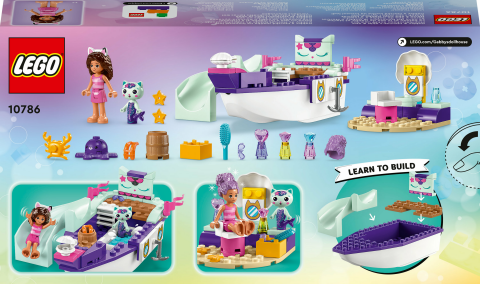 LEGO® Gabby ve Süslü Kedi’nin Gemisi ve Spa 10786