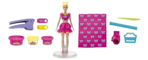 Play-Doh Barbie Fırfır ve Fiyonklar