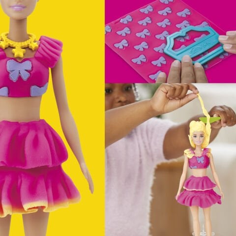 Play-Doh Barbie Fırfır ve Fiyonklar