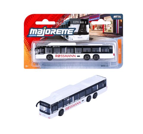 Majorette MAN Şehir Otobüsleri, Die-Cast ( Metal ), 13 cm