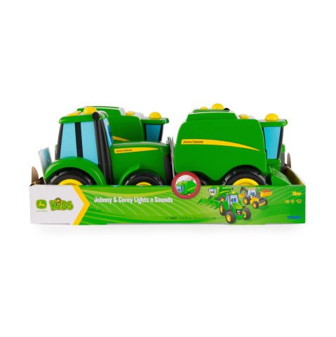 John Deere Fonksiyonlu Traktör Johnny veya Biçerdöver Corey