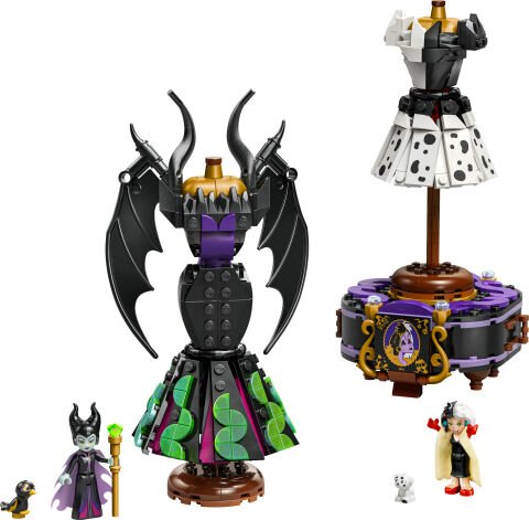 LEGO® Malefiz'in ve Cruella De Vil'in Elbiseleri 43262