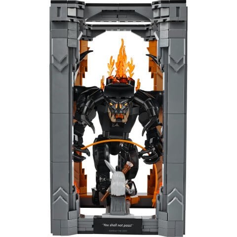 LEGO® Icons Yüzüklerin Efendisi: Balrog Kitaplık Dekoru 10367