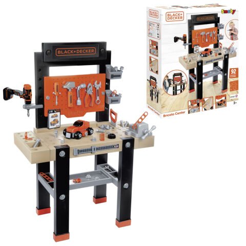 Smoby Black & Decker Bricolo Çalışma/Tamir Tezgahı