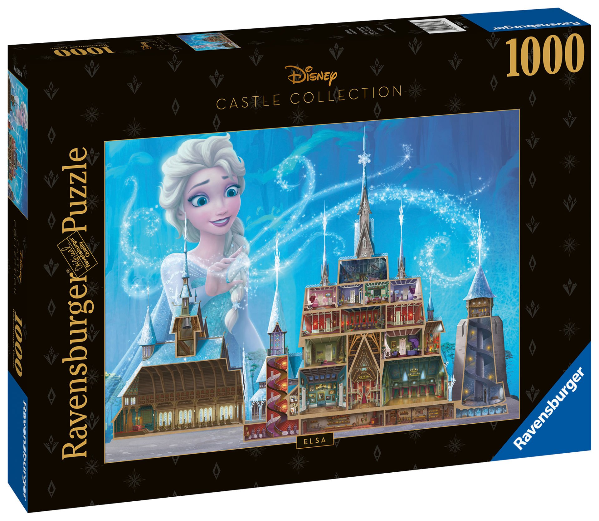 1000 Parça Puzzle Walt Disney Elsa'nın Şatosu