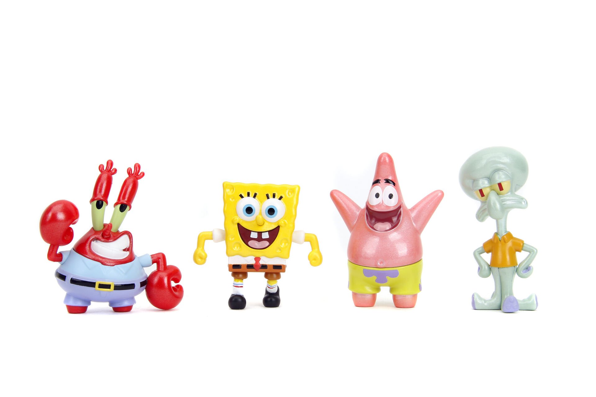 Jada Sponge Bob Tekli Paket Figürler, Die-Cast ( Metal ) 6,5 cm