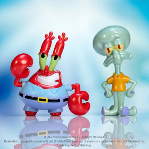 Jada Sponge Bob Tekli Paket Figürler, Die-Cast ( Metal ) 6,5 cm