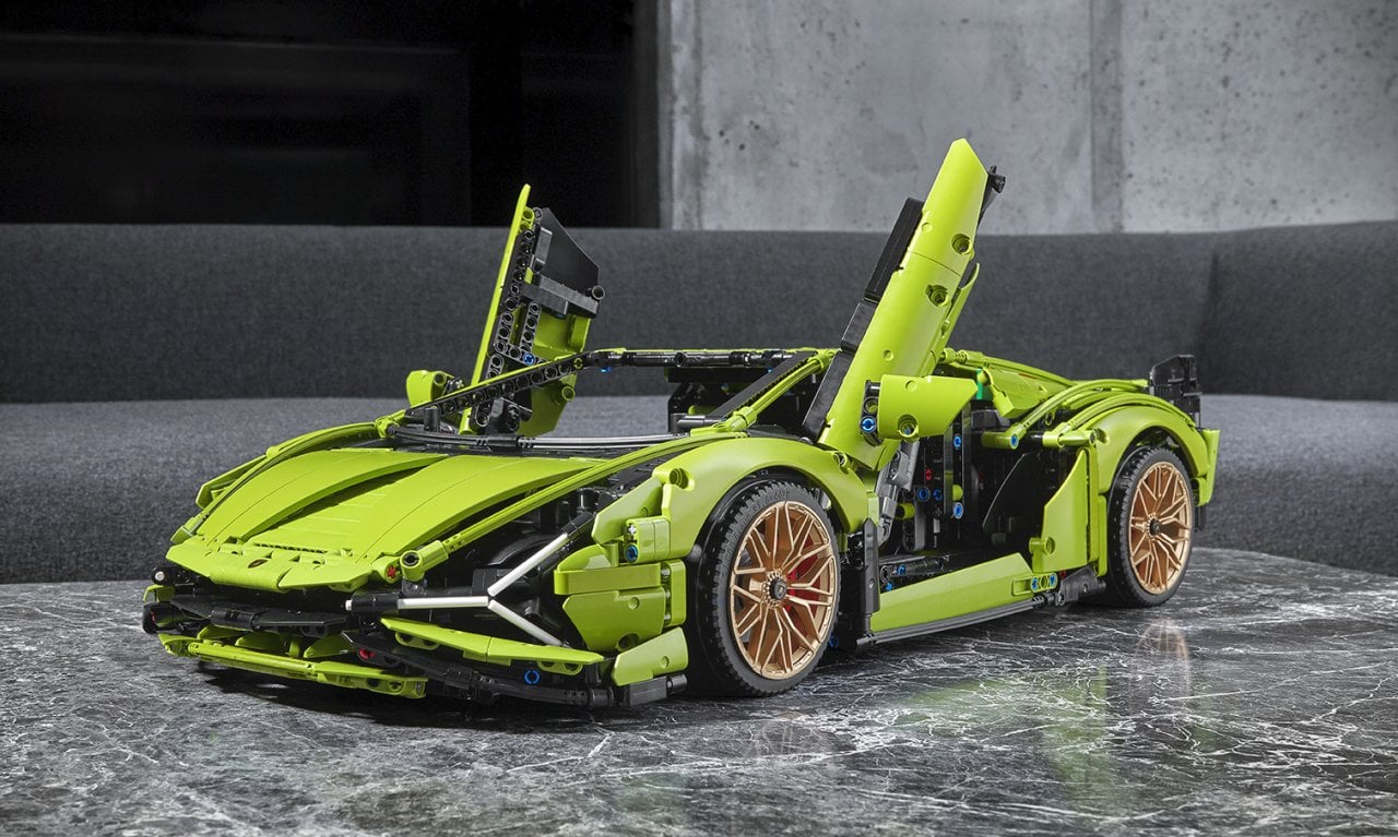 LEGO® Technic 42115 Lamborghini Sián FKP 37 Yapım Seti Yetişkin Oyuncak Hobi Araba Koleksiyon