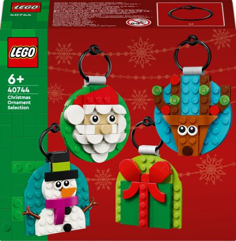 LEGO® Yılbaşı Süsü Koleksiyonu Asılabilen Süsler 40744