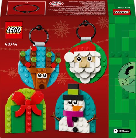 LEGO® Yılbaşı Süsü Koleksiyonu Asılabilen Süsler 40744