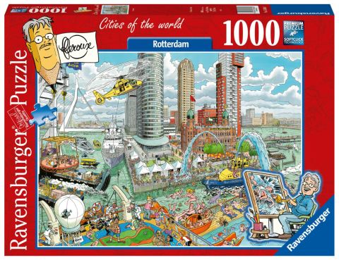 Ravensburger 1000 Parça Puzzle Rotterdam