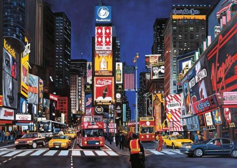 Ravensburger 1000 Parça Puzzle Times Meydanı