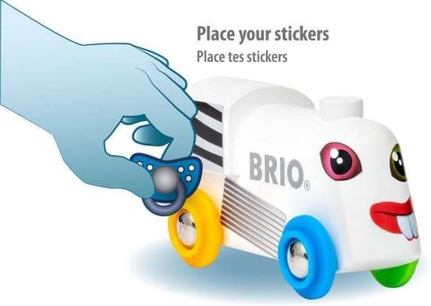 Stickerlı Tren