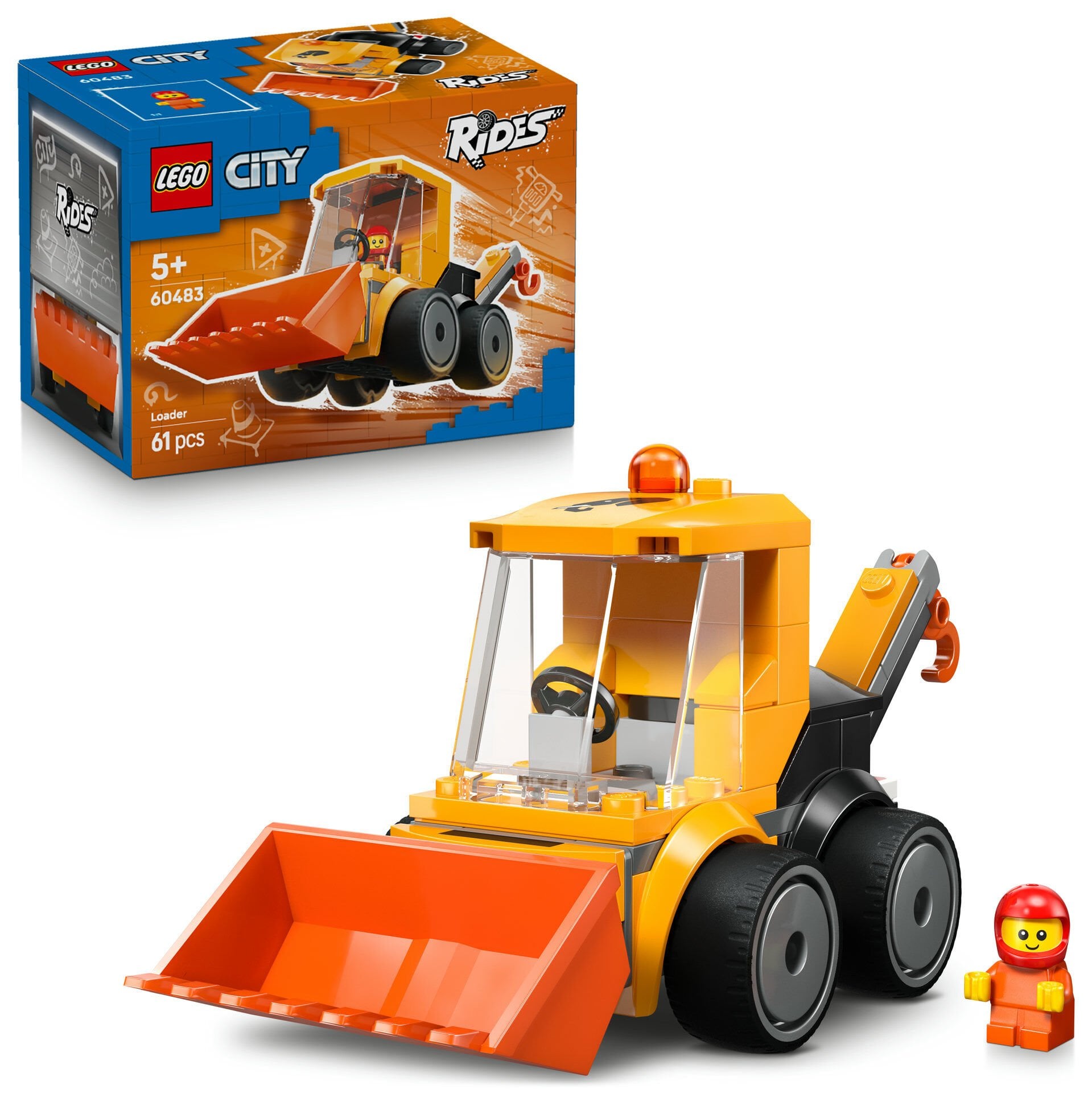 LEGO® City Araçlar - İnşaat Yükleyicisi 60483