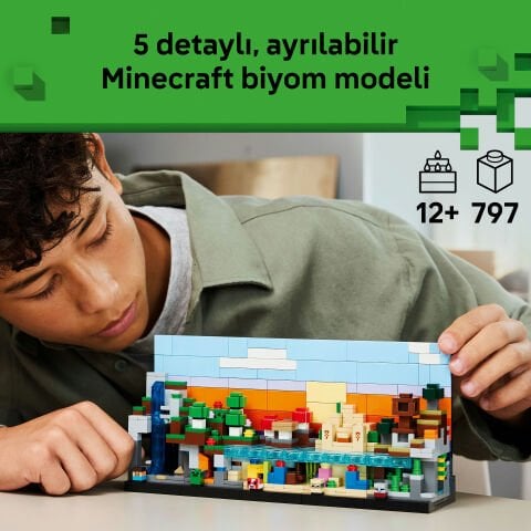 LEGO® Minecraft® Mini Biyomlar 21589