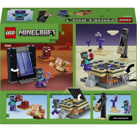 LEGO® Minecraft® Nether ve End Geçidi Yolculuğu 21584