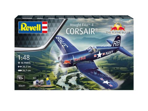 Revell Gift Set F4U-4 Corsair: Flying Bulls 25th Anniv.