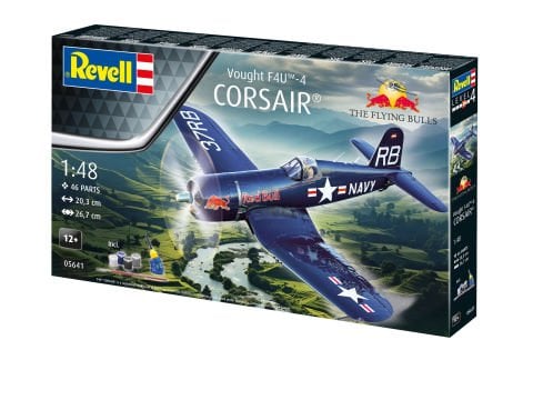 Revell Gift Set F4U-4 Corsair: Flying Bulls 25th Anniv.