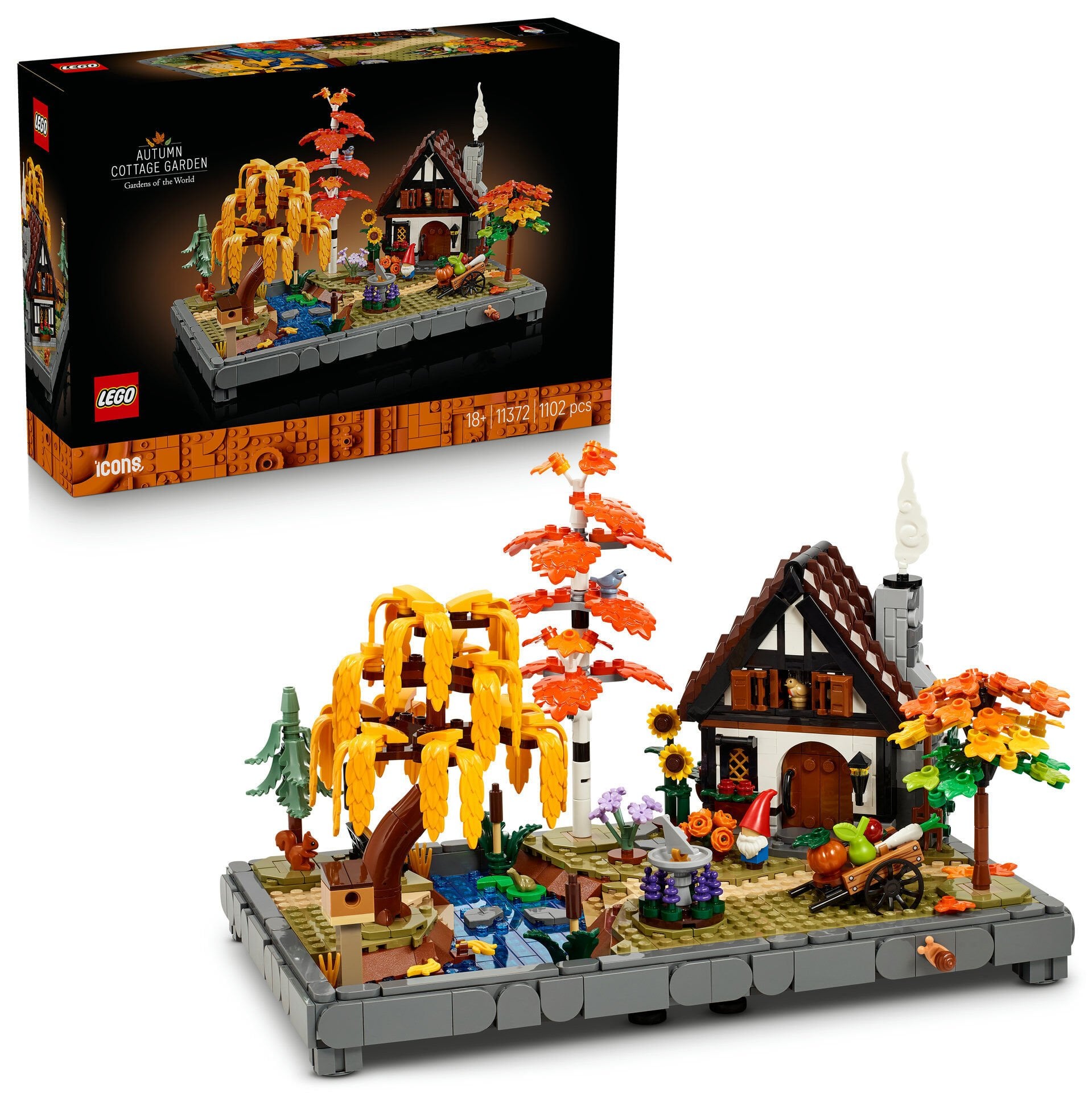 LEGO® Icons Sonbahar Bağ Evi Bahçesi 11372