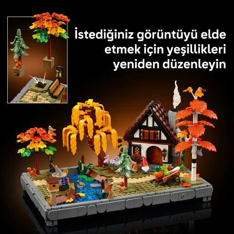 LEGO® Icons Sonbahar Bağ Evi Bahçesi 11372