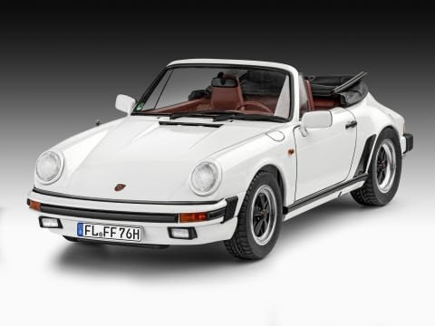 Revell Gift Set Porsche 911 G-Model Cabrio 50th Anniv.