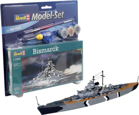 Revell Model Set Bismarck 1:1200 -65802
