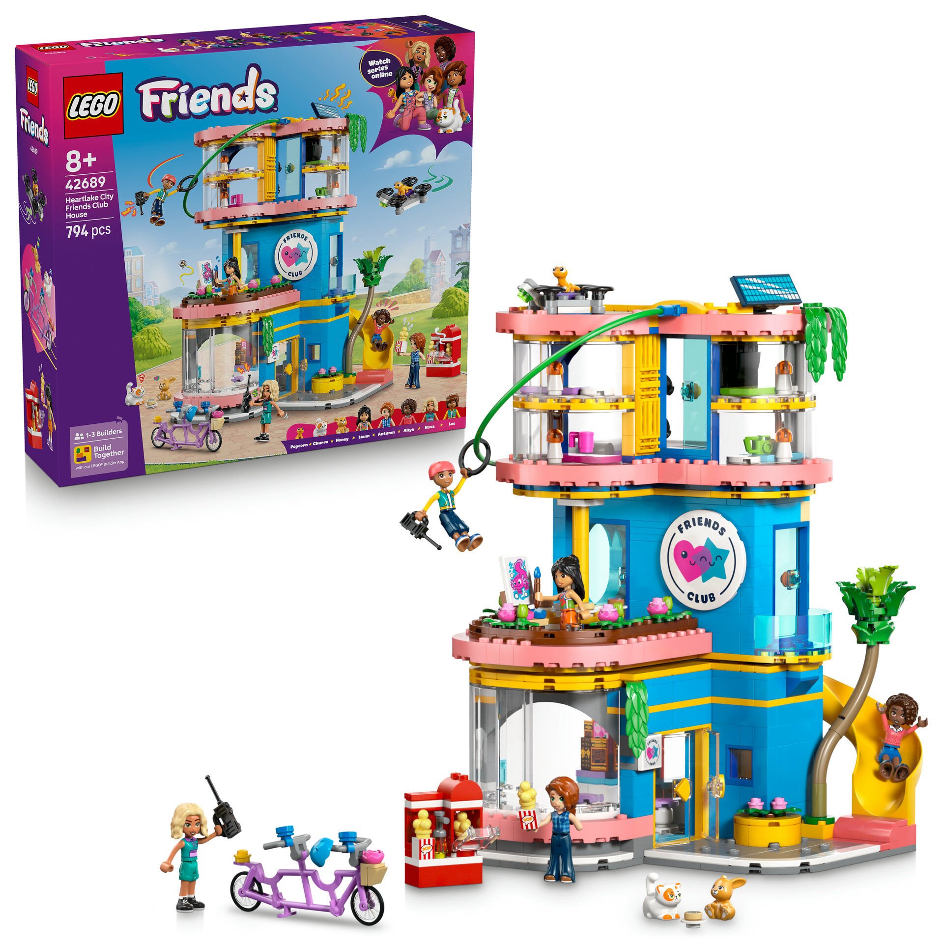 LEGO® Friends Heartlake Şehri Friends Kulüp Evi 42689