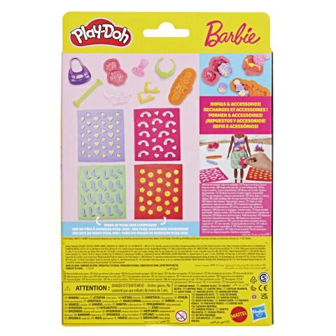 Play-Doh Barbie Tasarımcı Desenleri Aksesuar Paketi