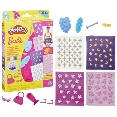 Play-Doh Barbie Tasarımcı Desenleri Aksesuar Paketi