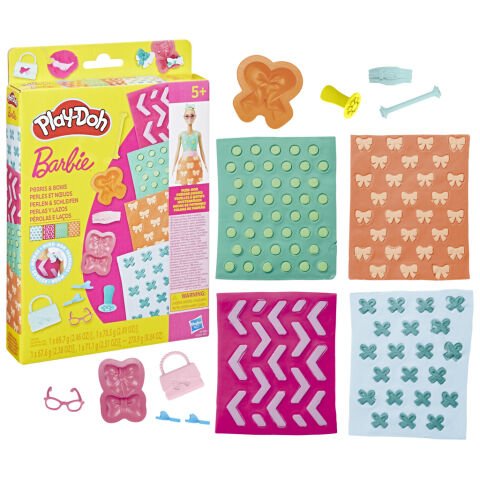 Play-Doh Barbie Tasarımcı Desenleri Aksesuar Paketi