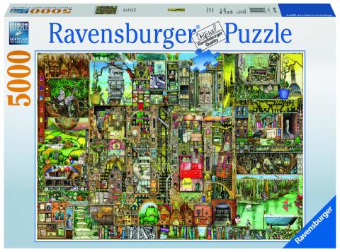 5000 Parça Puzzle Colin Thompson - Tuhaf Kasaba