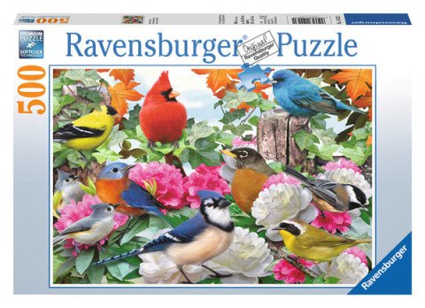500 Parça Puzzle Bahçe Kuşları