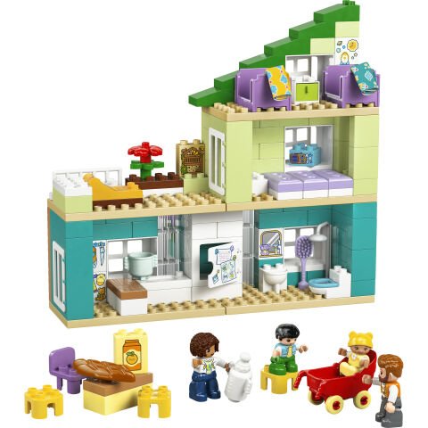 LEGO® DUPLO® Kasabası 3’ü 1 Arada Figürlü Modern Aile Evi 10470